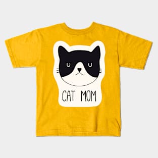 Cat Mom Kids T-Shirt